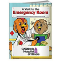 Action Pack Coloring Book W/Crayons & Sleeve- A Visit to the Emergency Room